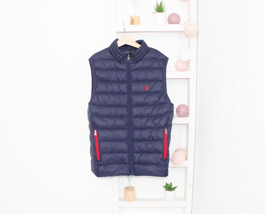 Polo Ralph Lauren оригинална грейка момче син елек 10-12г