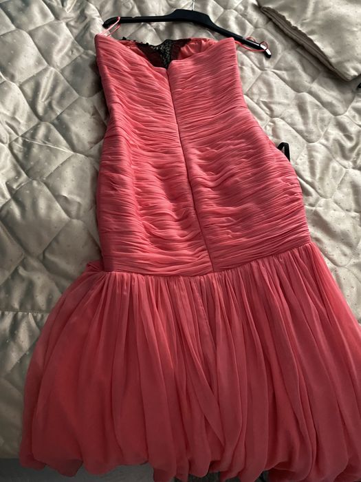 Rochie de seara. Purtata o data! Corai- 600 lei