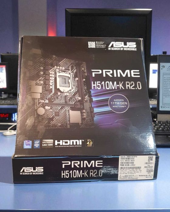 KIT Intel i5 10400 4.3 Ghz, Placa Asus H510M, 16 GB DDR4, SSD 256