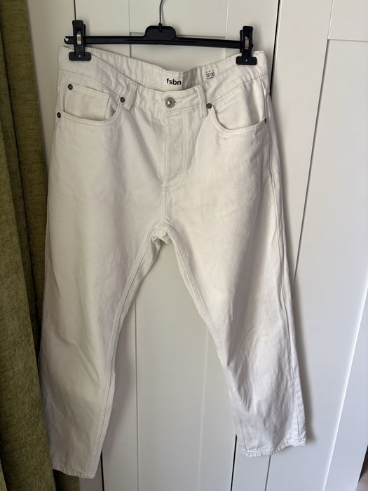 Blugi albi FSBN-