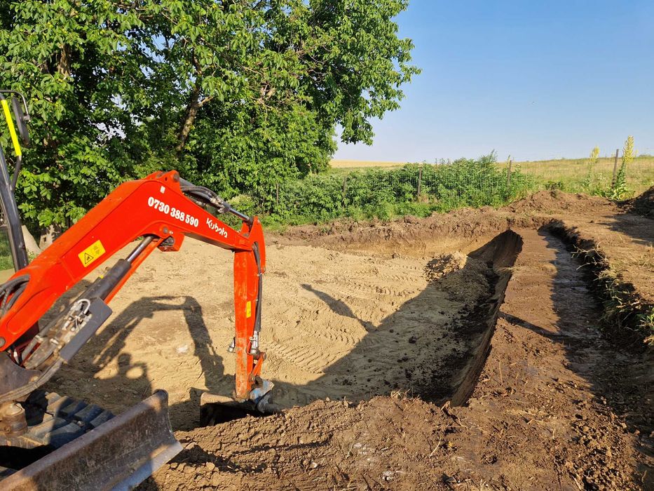 excavator de inchiriat, ilfov - dobroesti