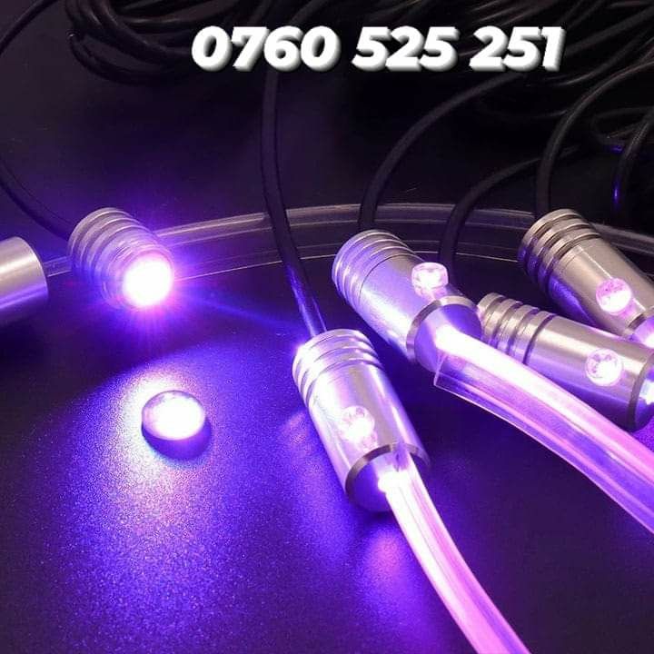 Kit Lumină Auto OEM, LED, 6M, Multicolor Cu Aplicația Telefon Bluetoot