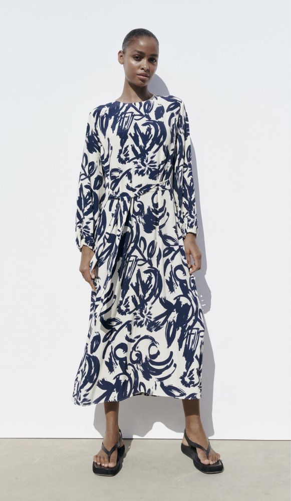 Платье Zara, размер XL, новое, вискоза