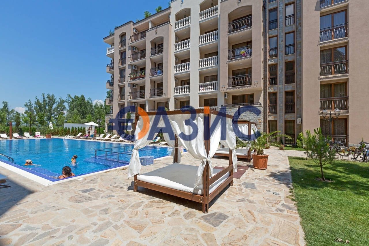 Студио в комплекс Каскадас в Слънчев бряг, България, 48 кв, 65 500