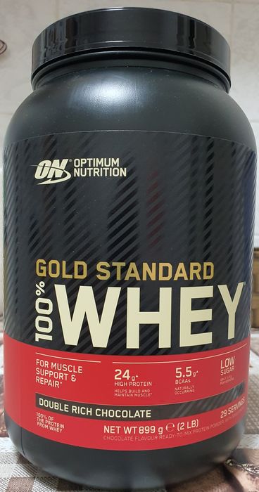 OPTIMUM NUTRITION Proteine whey Gold Standard Ciocolată 908g
Proteine