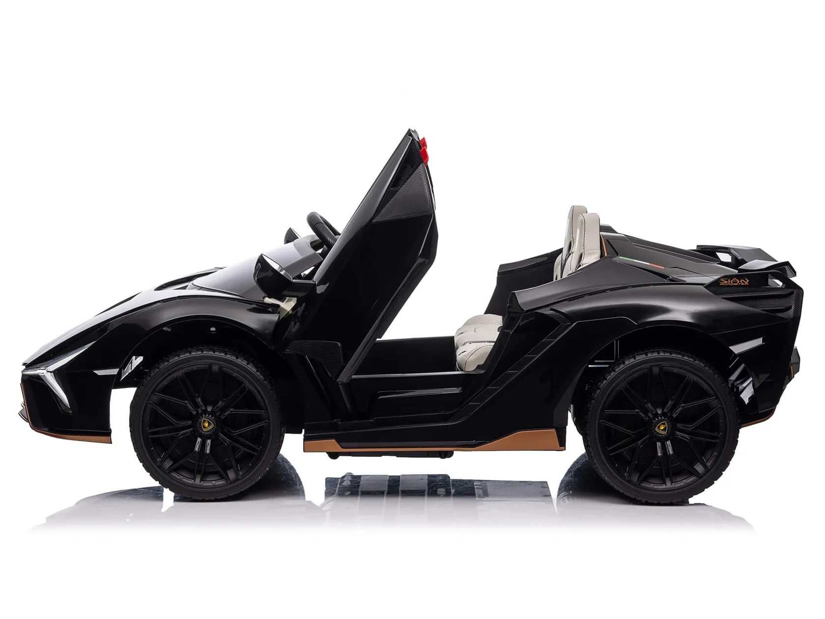 Акумулаторна Двуместна КОЛА Lamborghini SIAN  24V функция дрифт