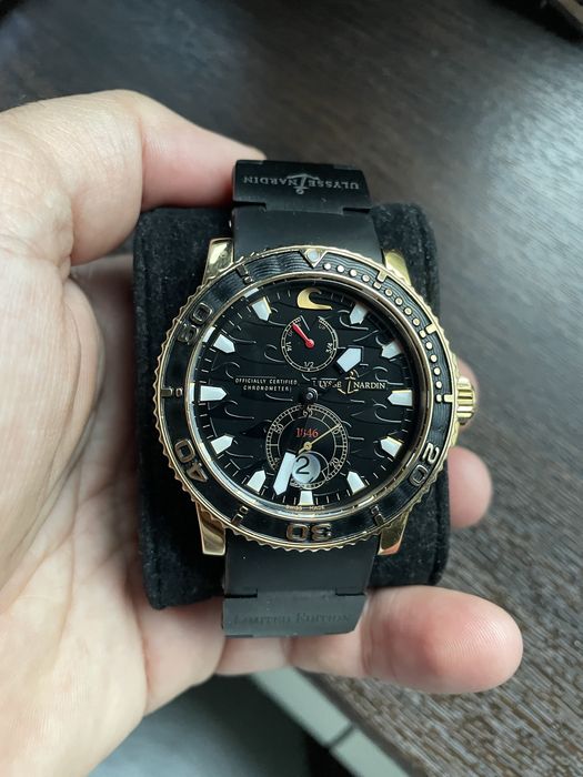 Ulysse nardin rose gold лимитиран