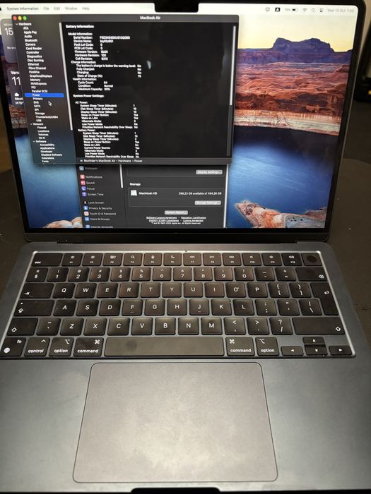 Macbook Air M2 16GB RAM 512 SSD Midnight с Гаранция
