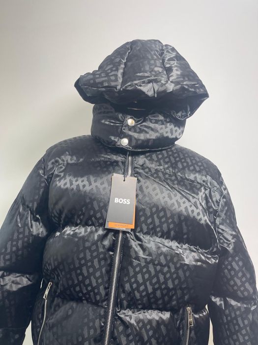 Geaca imprmeabila neagra boss