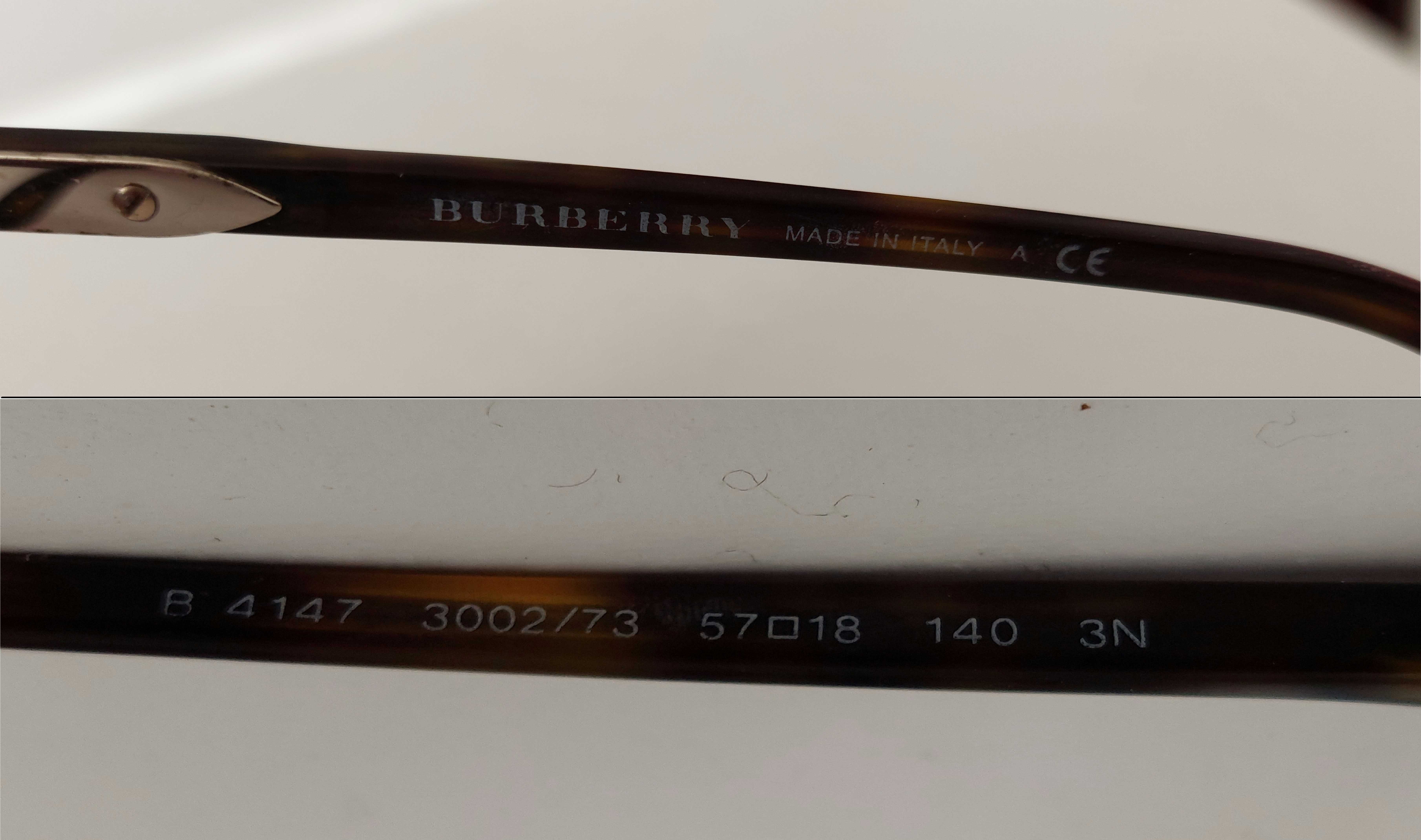 BURBERRY B 4147, кафяви слънчеви очила