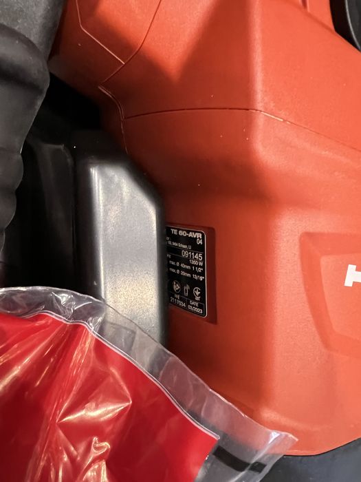 Rotopercutor Hilti Te 60 AVR- NOU