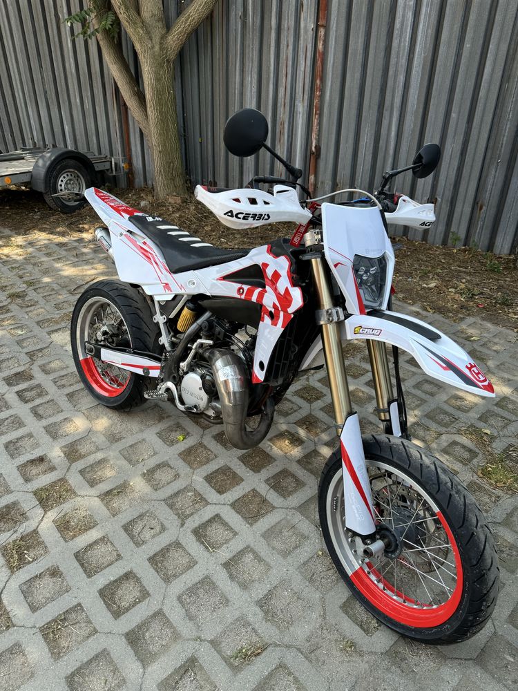 Husqvarna sm125 регистриран с А1!!!