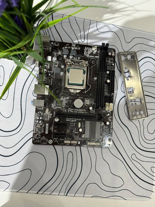Материнская плата LGA 1150 (Процессор i5 4430 ) ПК, компьютер