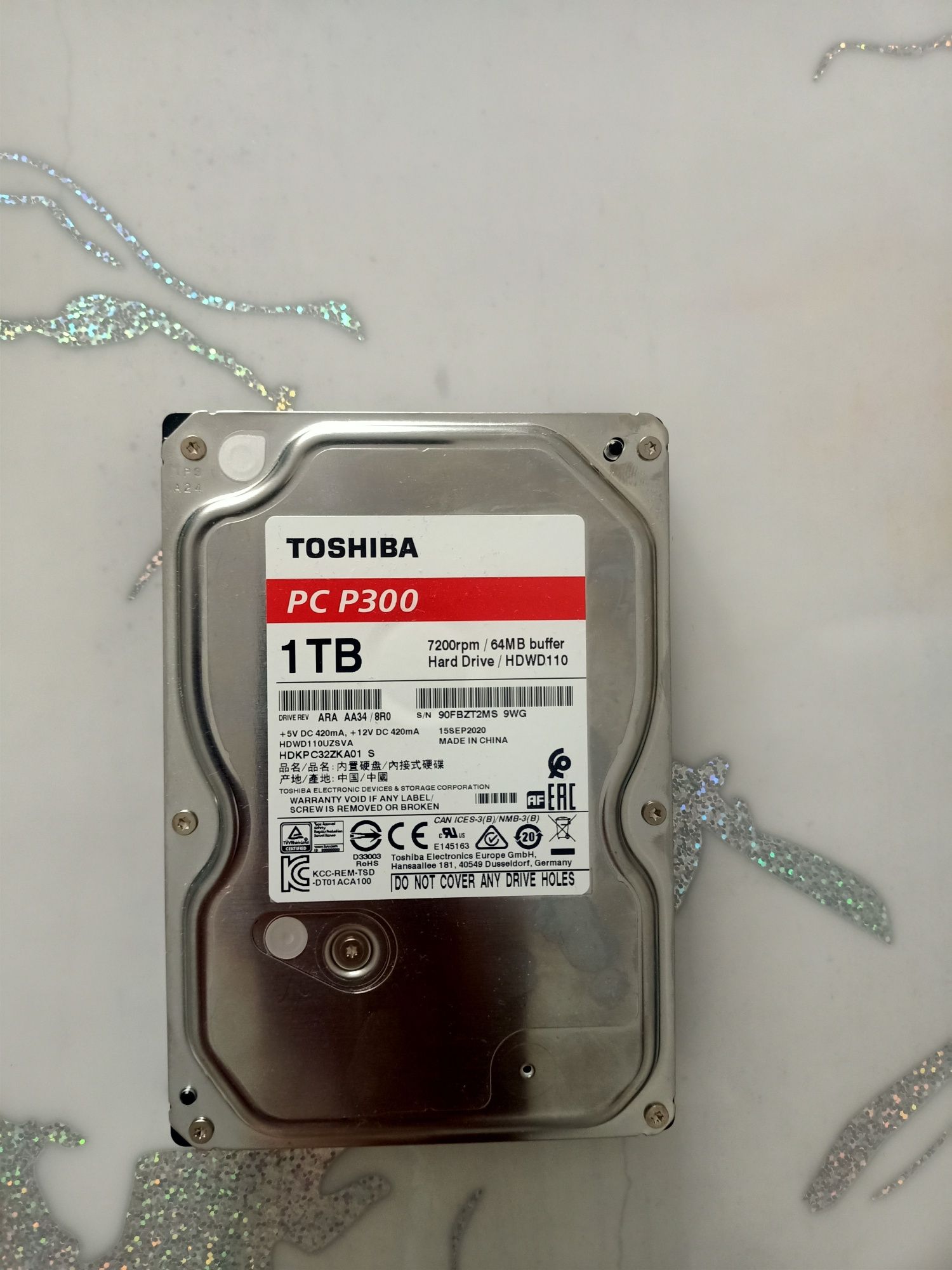 Продам жёсткий диск 1 тб