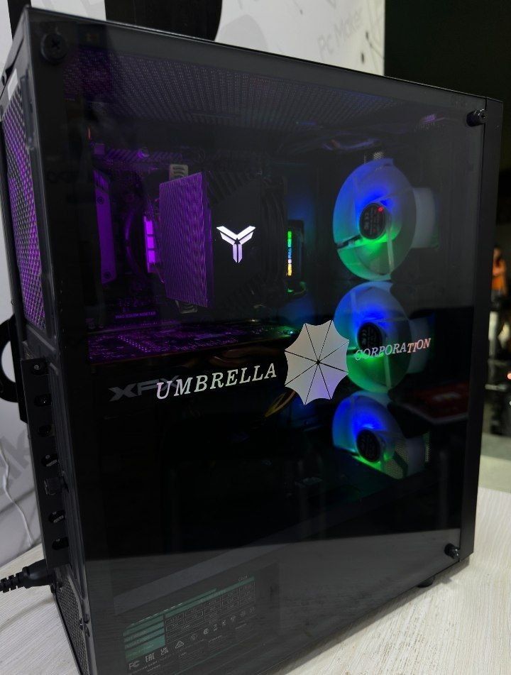 Компьютер i3 8100/RX 570 4g/ssd120/HDD 500