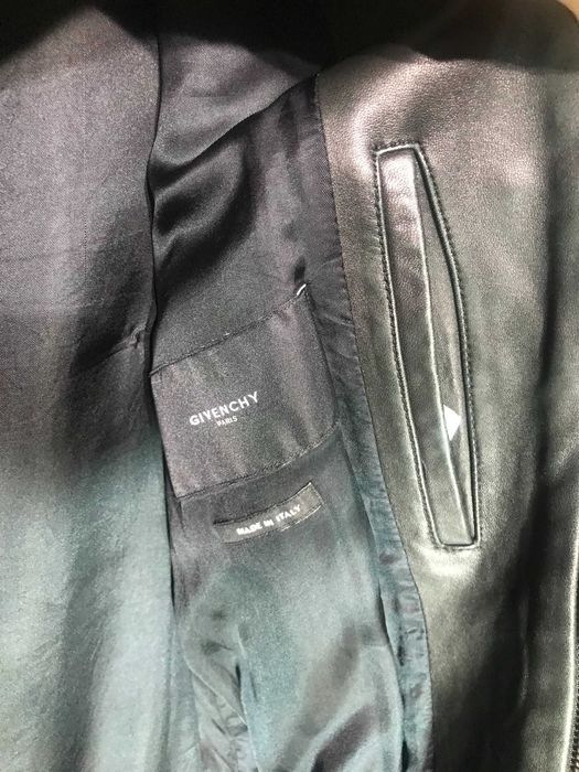 Givenchy leather jacket