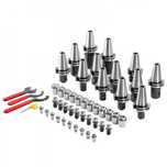 Set Port-Mandrină CAT40 ER 16/32, 35 Piese, pentru Freză