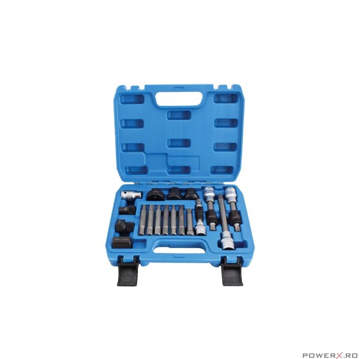 Trusa de chei pentru fulii alternator, 18 piese, Satra