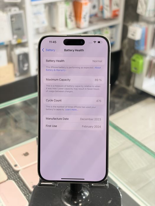 Apple iPhone 15 Pro 128GB Natural Titanium