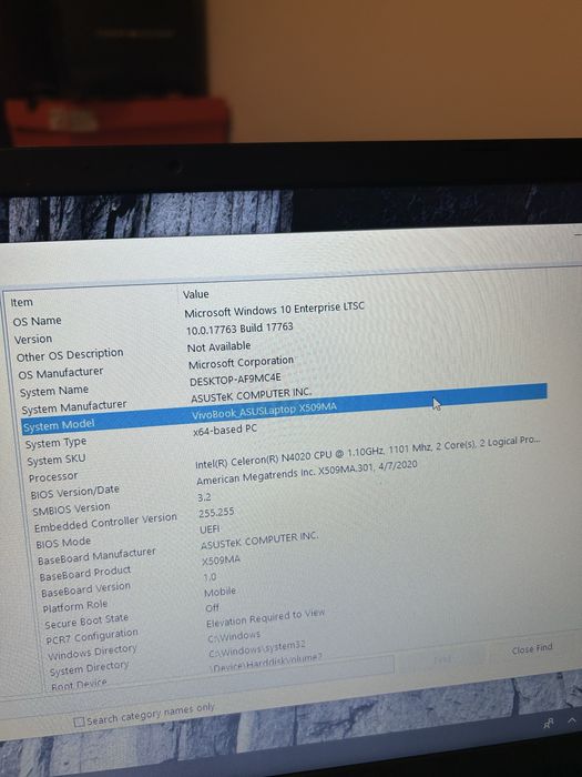 ASUS Laptop X509MA