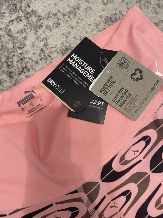 Egari scurti Puma L nou cu eticheta