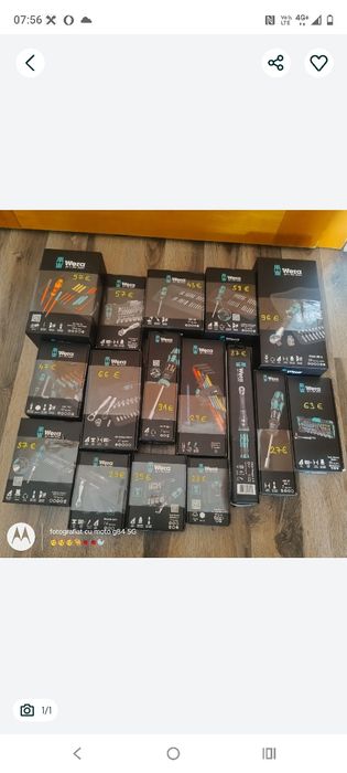 Wera profesionale(preț în poza)