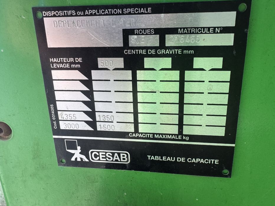 Stivuitor cesab electric