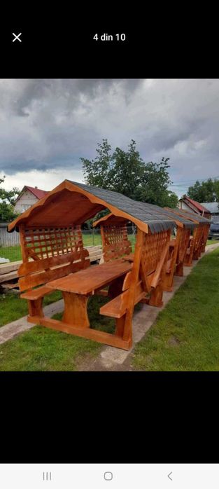 Foisor rustic gradina