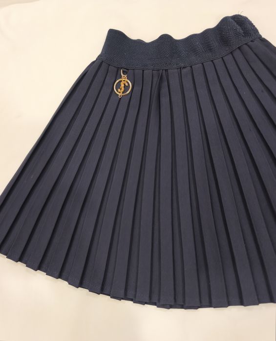 Школьная юбка синяя