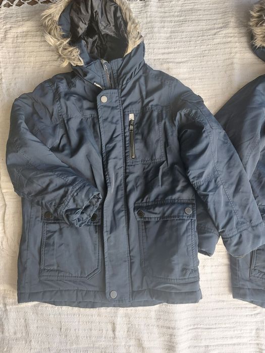 Зимни якета тип парка Next за момчета на 8г./128см