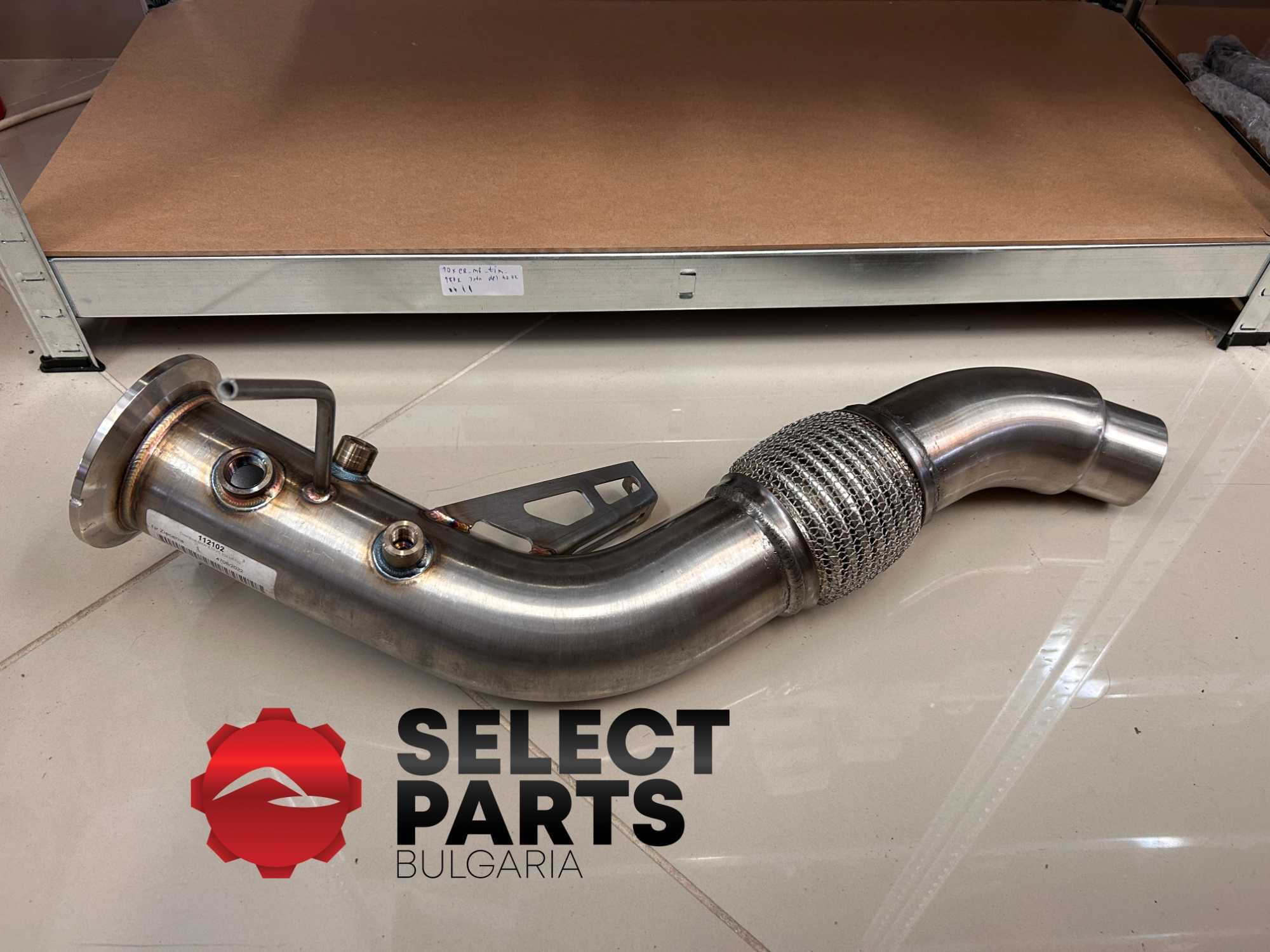 Downpipe Даунпайп BMW E90 E60 2.5D 3.0D M57N2 RM motors РМ112102