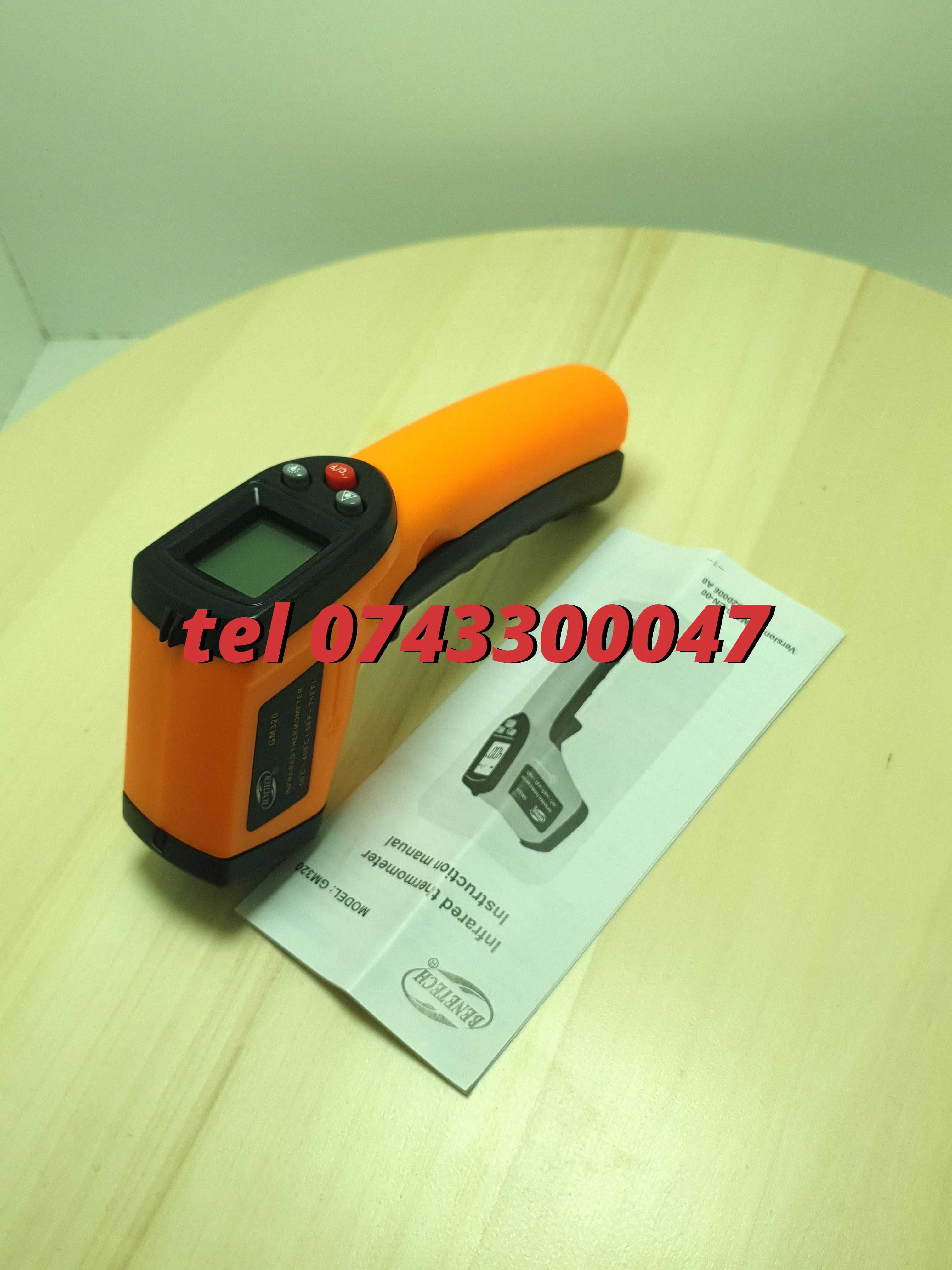 Termometru Industrial Optim 380 Interval 50 380 Grade C Cu Afisaj L