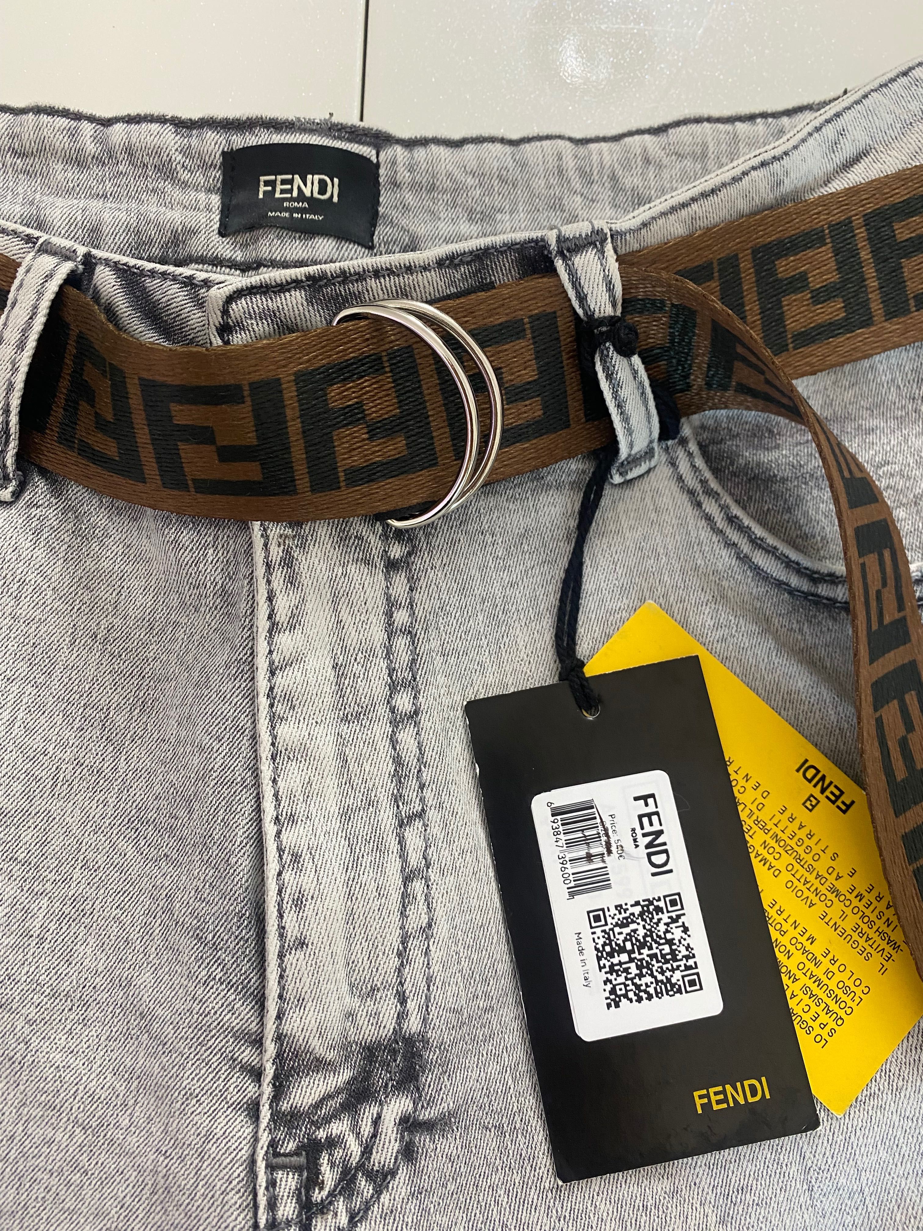 Промо/Fendi-Оригинални чисто нови дамски къси дънки С размер