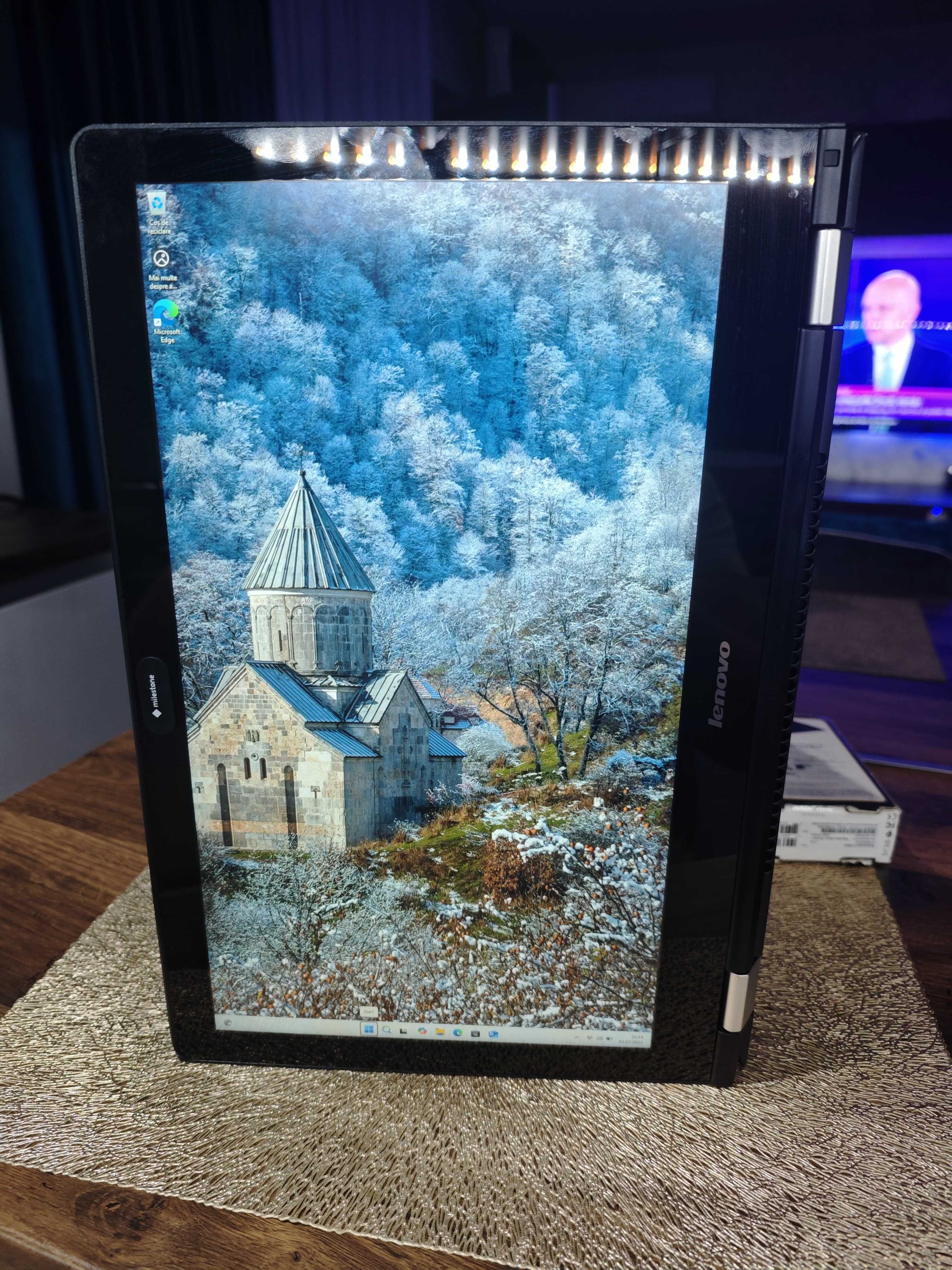 Lenovo Yoga i7 Touchscreen – convertibil, licență Windows + Office