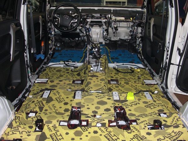 Шумоизоляция автомобиля с выездом