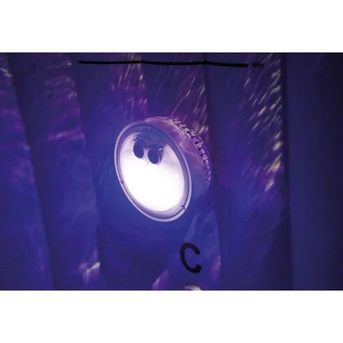 LED Лампа Intex, Многоцветна, диаметър 16.5 см, пластмаса, 5 цвята