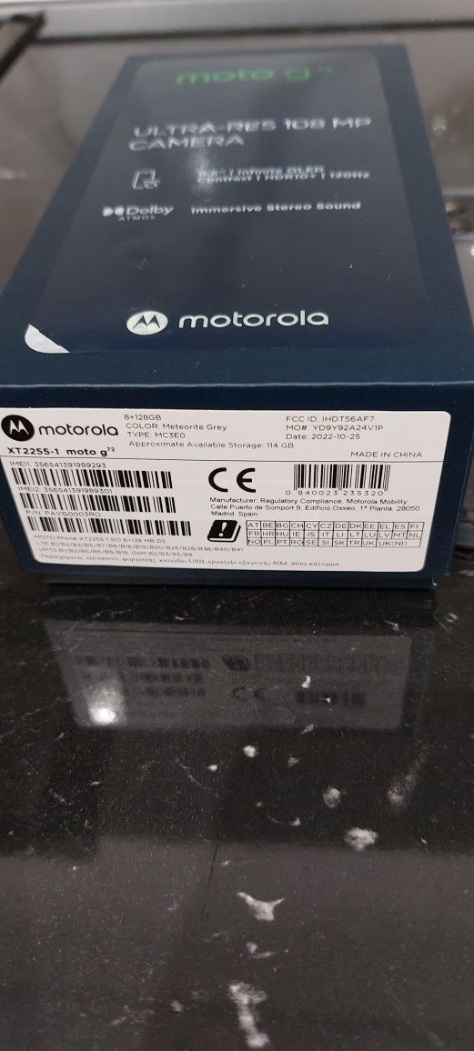 Vind Motorola g72