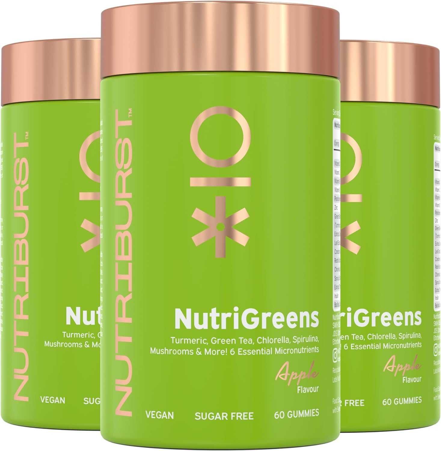 NutriGreens Multipack - 22 плода + зеленчуци + билки + гъби