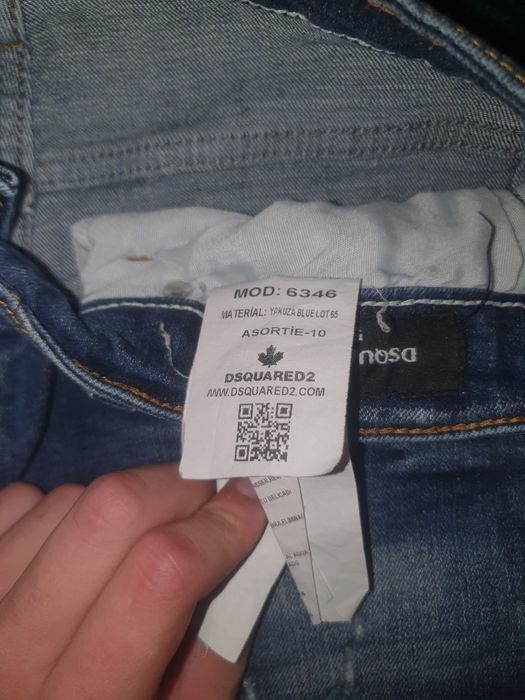 Blugi scurți Dsquared2 originali