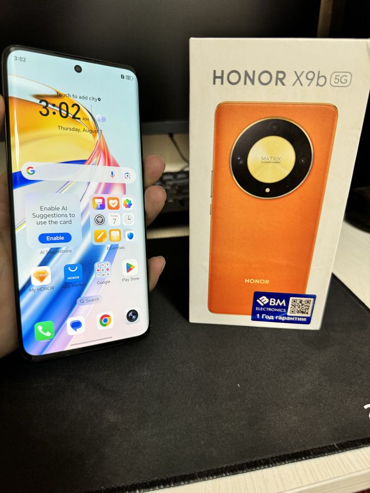Honor x9b 5g 8/256gb