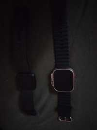 Aplle watch ultra 2 titanium saphire + ceas fit bit