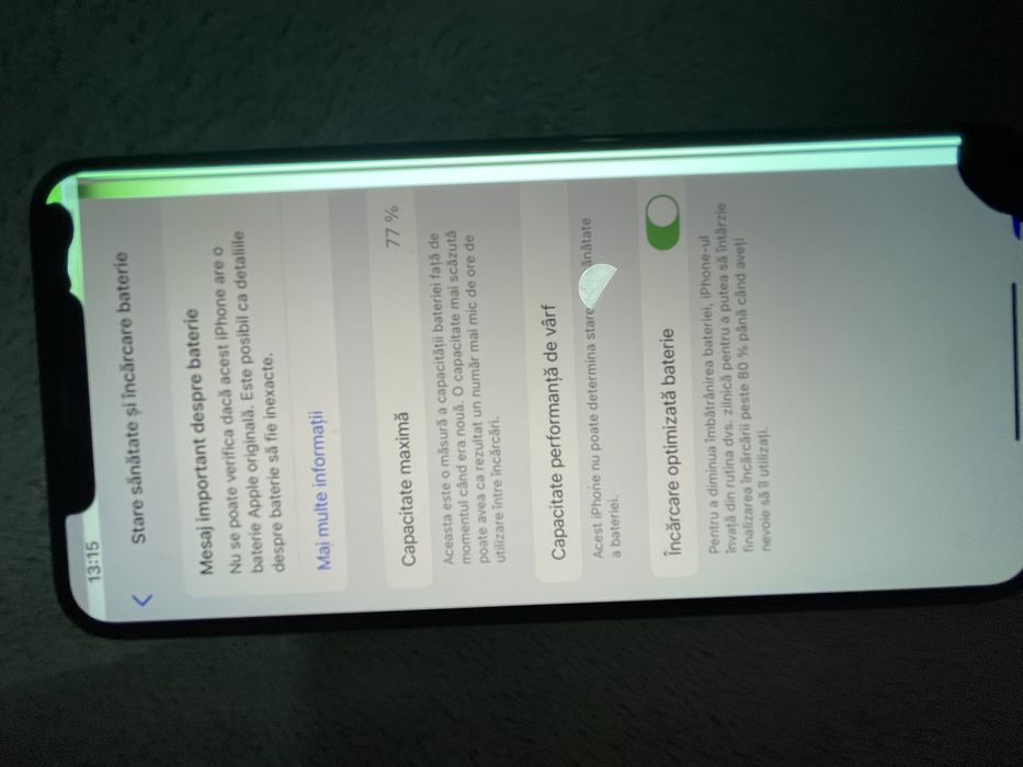 Iphone XS max dosplay cu probleme