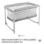 Patut Chicco 2 in 1 zip&go culoare gri