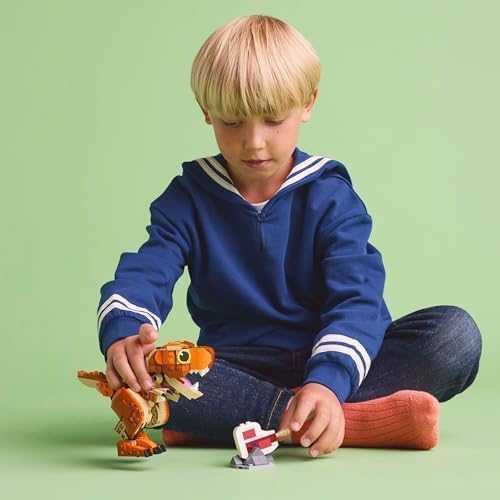 Ново Лего LEGO Jurassic World Ти-рекс фигурка Подвижна глава и челюсти