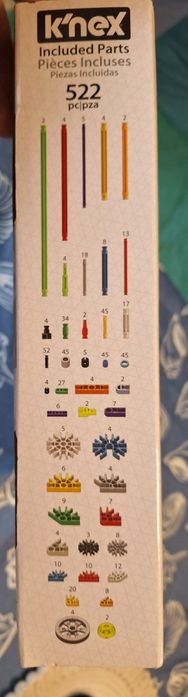 Конструктор KNEX, 522 части, за възраст  7+