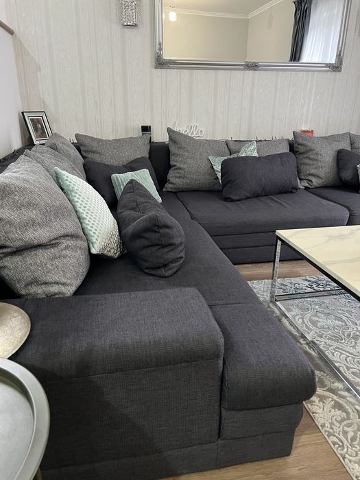 Coltar mare in L + taburet CASA RUSU