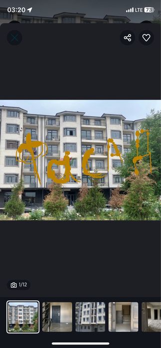 Дешево Продается 3 ком квартира 77кв.м. в новостройке