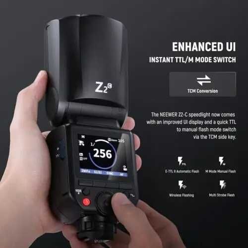 Професионална TTL светкавица с кръгла глава NEEWER Z2