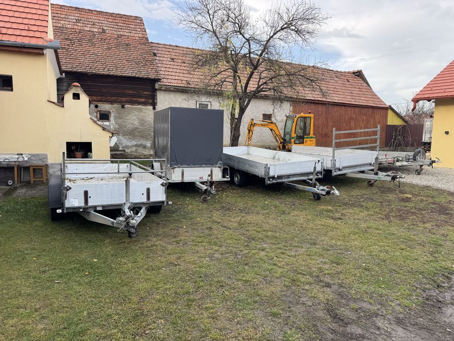 Remorca 2 Buc Olanda Anssems 1500 kg /3000 kg 4 m