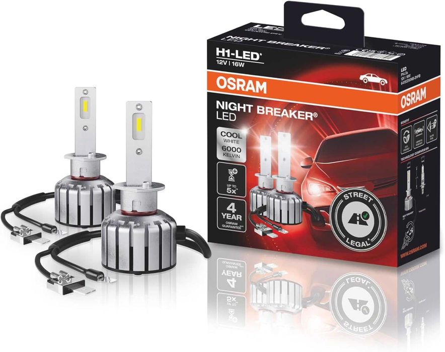 Лед крушки Osram Night Breaker H1 LED